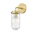 Load image into Gallery viewer, Clara Bath Sconce - Aged Brass Finish
