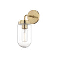 Load image into Gallery viewer, Clara Wall Sconce - Aged Brass Finish
