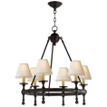 Load image into Gallery viewer, Classic Mini Ring Chandelier - Bronze Finish
