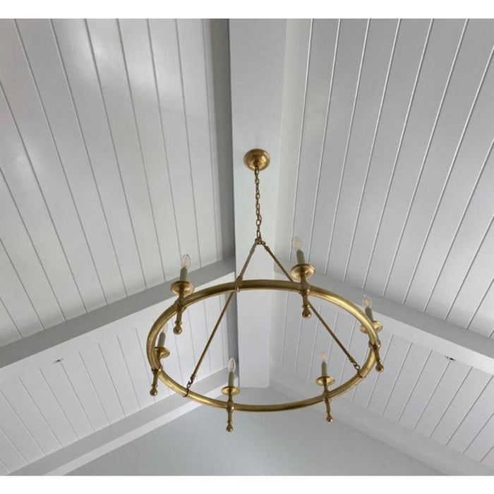 Buy Classic Two-Tier Ring Chandelier By Visual Comfort