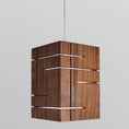 Load image into Gallery viewer, Claudo LED Accent Pendant - Oiled Walnut Finish
