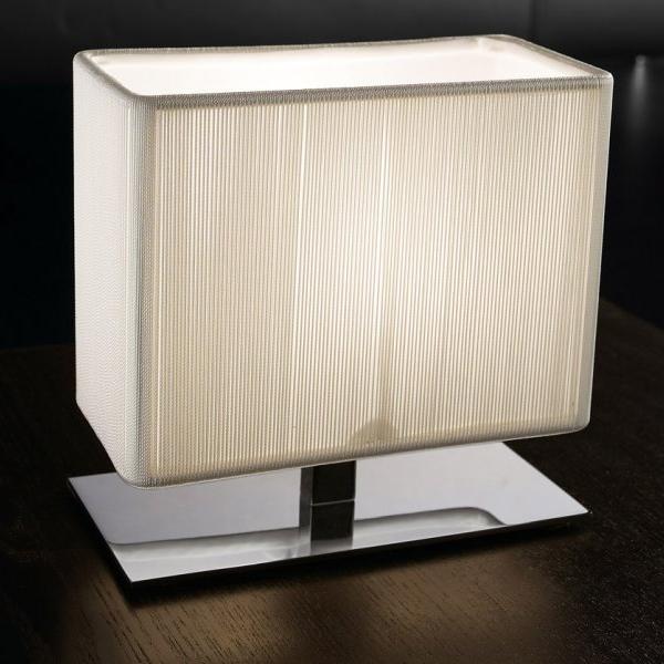 Clavius Table Lamp - White Finish