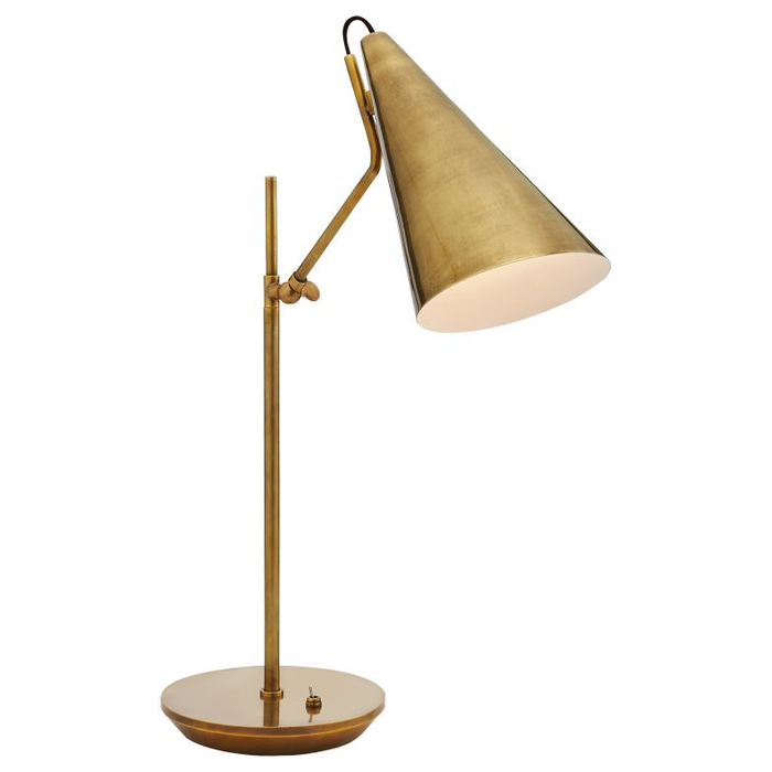 Clemente Table Lamp - Hand Rubbed Antique Brass Finish