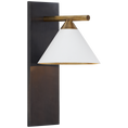 Load image into Gallery viewer, Cleo Sconce - White Shade
