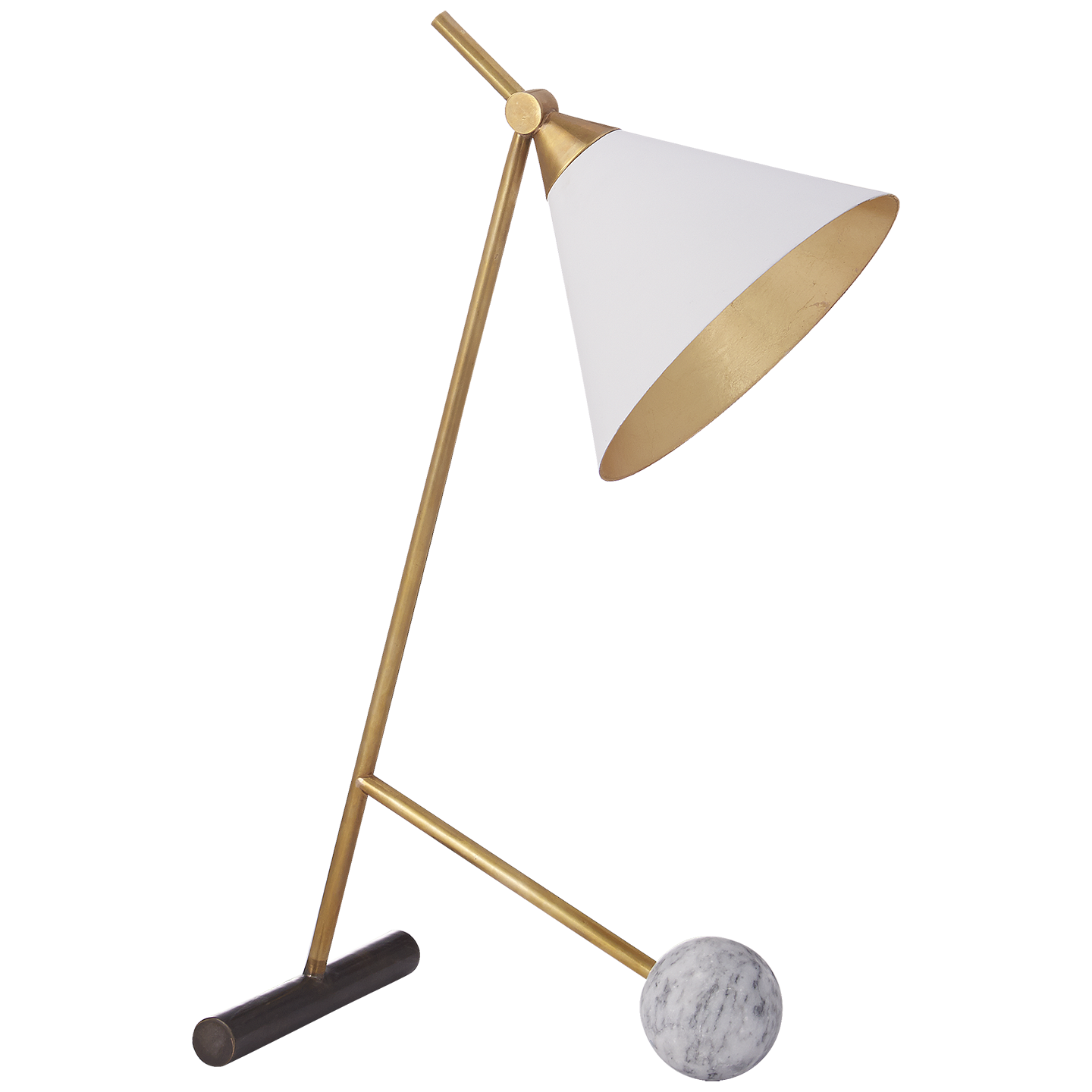 Cleo Table Lamp - White Shade