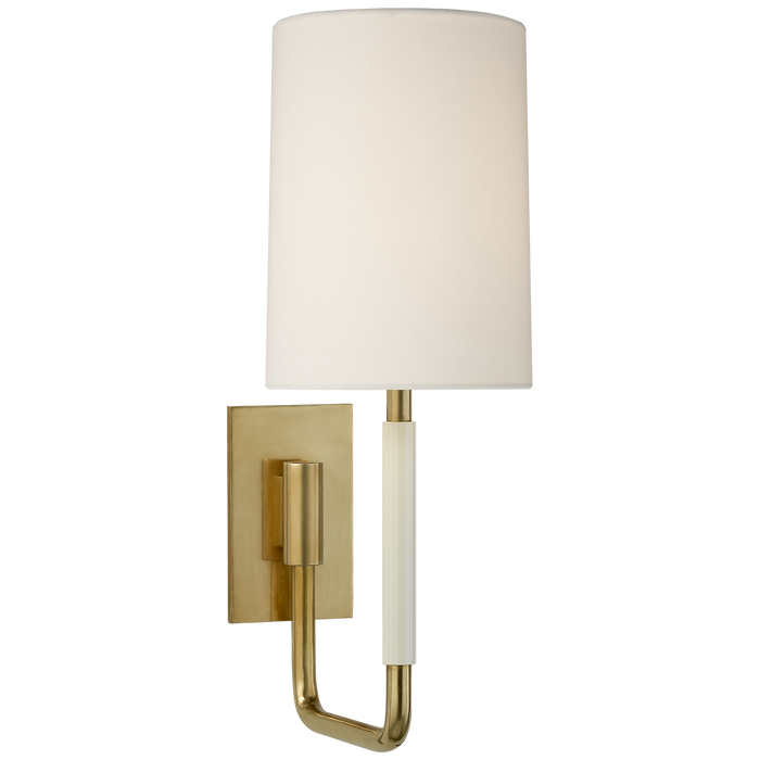 Clout Small Sconce Soft Brass