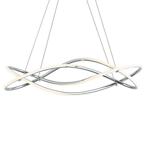 Coaster E24136 LED Pendant - Polished Chrome