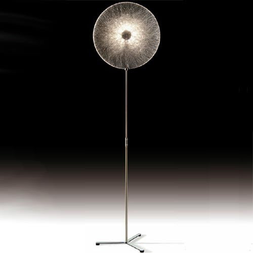 Coco Up Down Floor Lamp - Stainless Steel