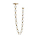 Collier 53.9" Pendant - Natural Brass Finish
