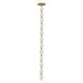 Load image into Gallery viewer, Collier 41.2" Pendant - Natural Brass Finish
