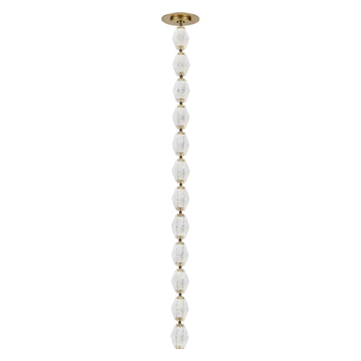 Collier 41.2" Pendant - Natural Brass Finish