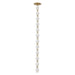 Collier 41.2" Pendant - Natural Brass Finish
