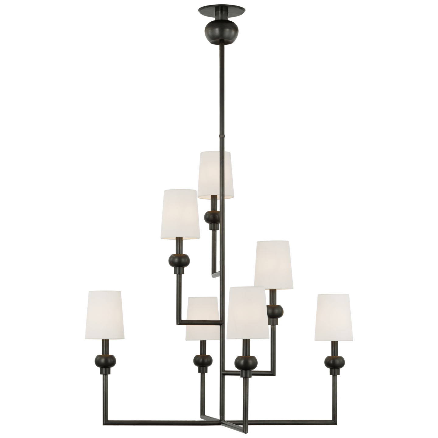 Comtesse XL Offset Chandelier - Bronze Finish