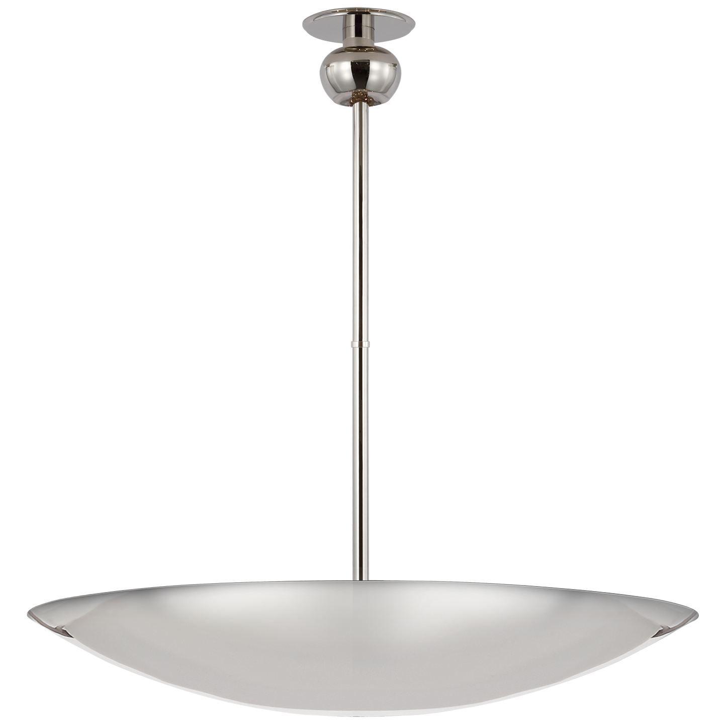 Comtesse X-Large Uplight Chandelier - Polished Nickel Finish