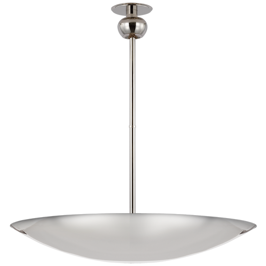 Comtesse X-Large Uplight Chandelier - Polished Nickel Finish