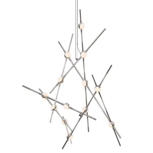 Constellation Aquila Minor Chandelier - White Glass