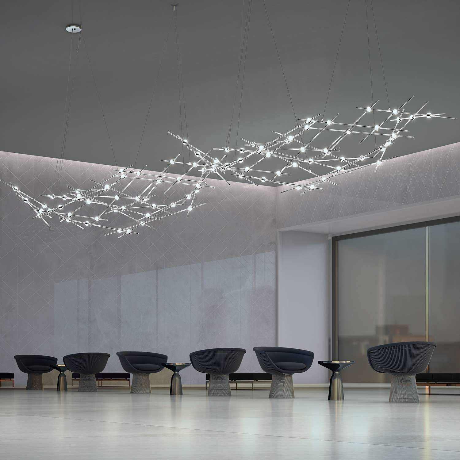 Constellation Ursa Major Chandelier - Display