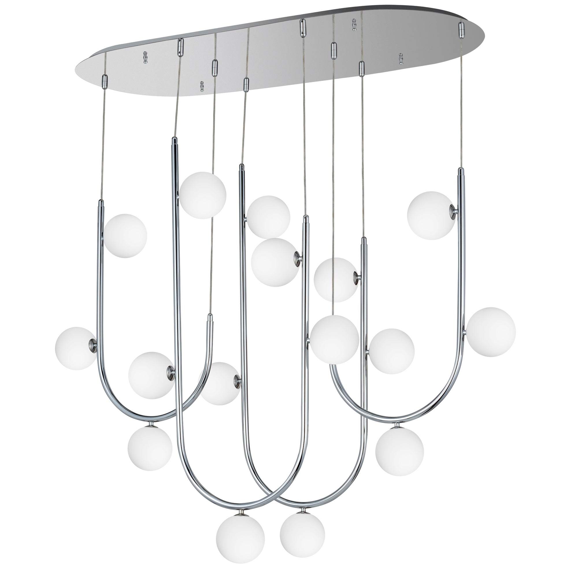 Contour Linear Suspension - Polished Chrome Finish