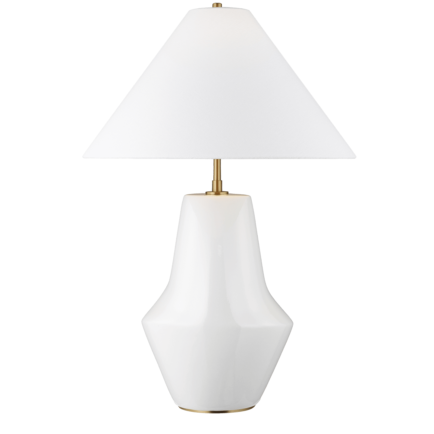 Contour Short Table Lamp - Arctic White Finish