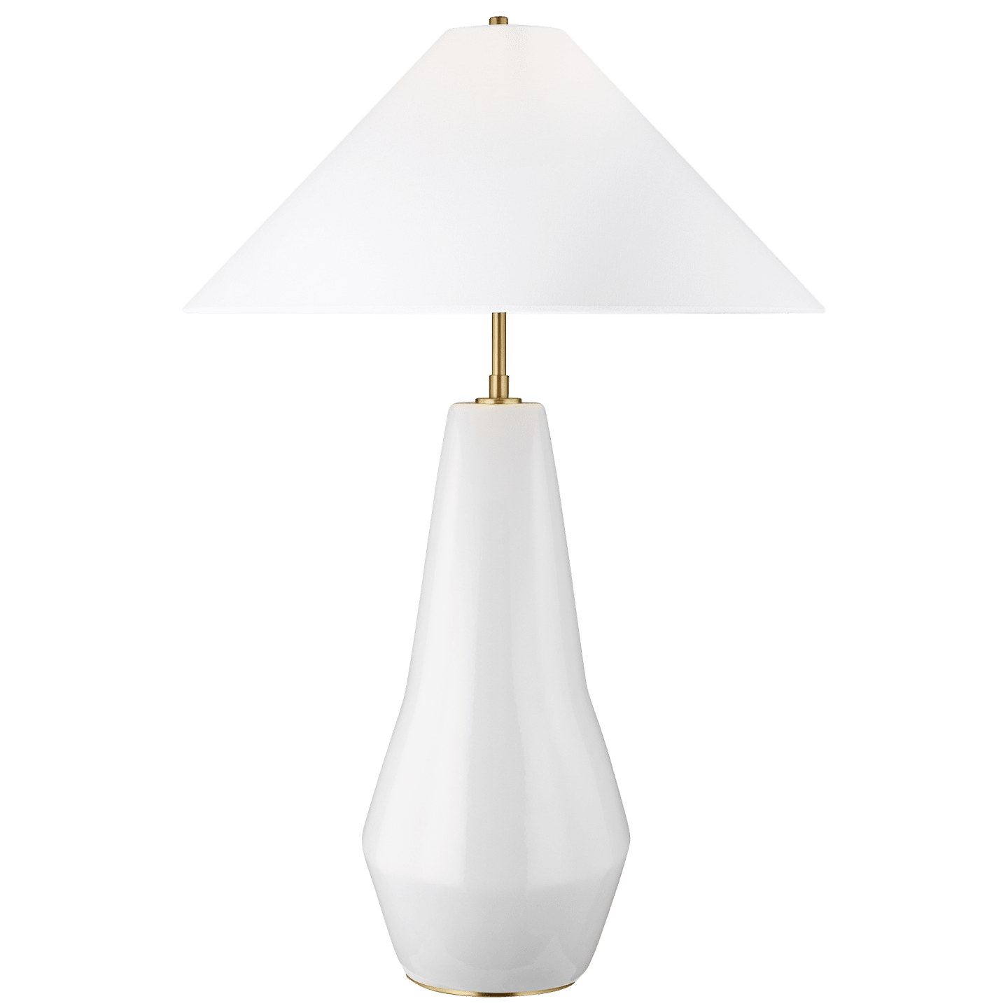 Contour Tall Table Lamp - Arctic White Finish