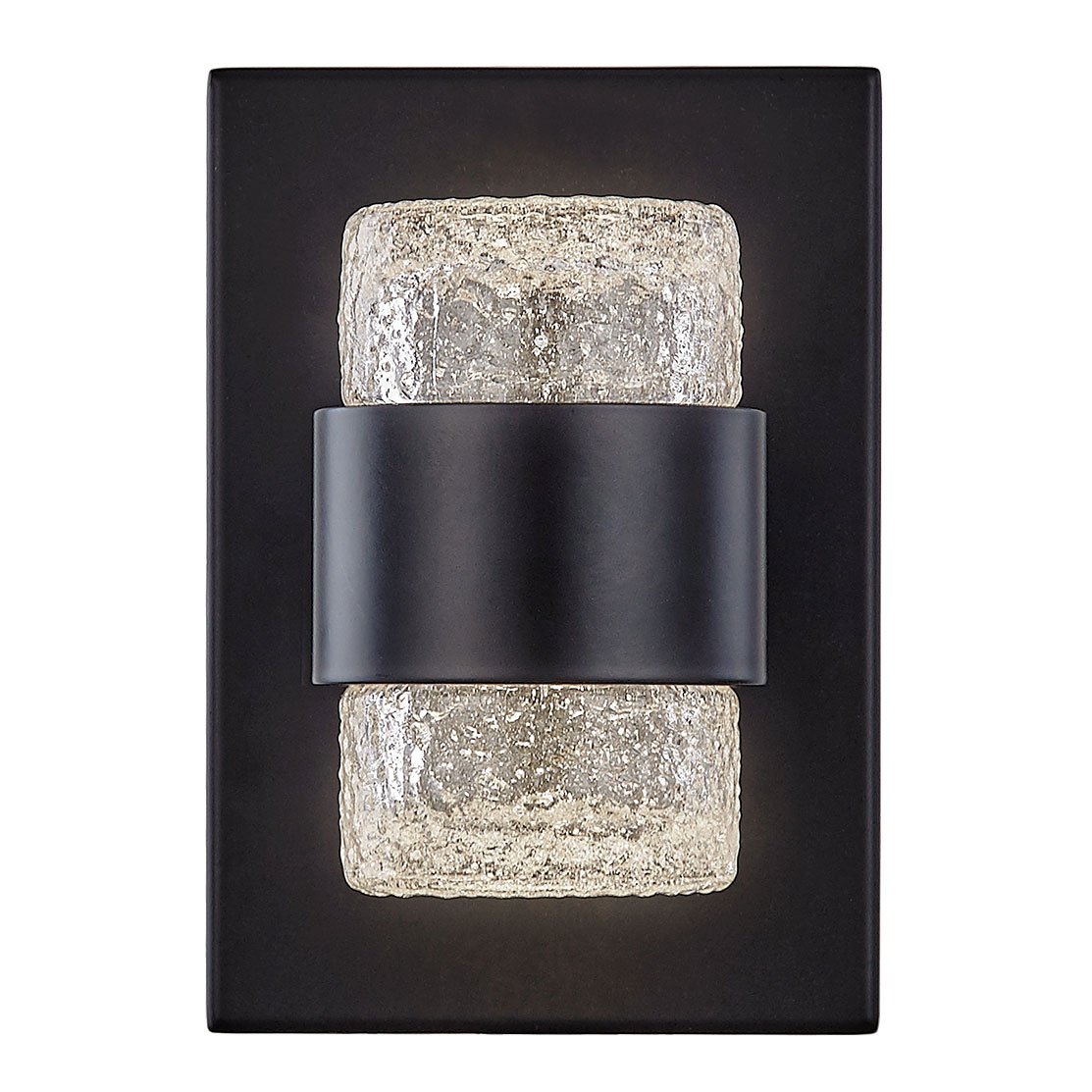 Copenhagen Large LED Outdoor Wall Sconce - Black Finish