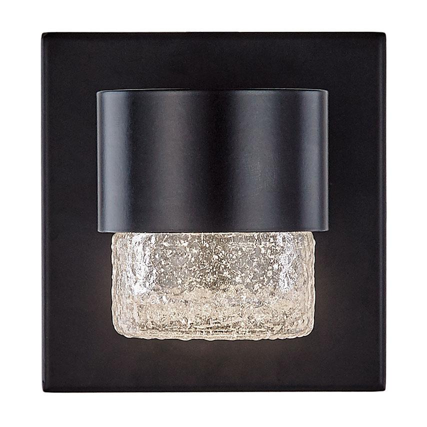 Copenhagen Small LED Outdoor Wall Sconce - Black Finish