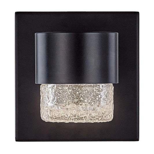 Copenhagen Small LED Outdoor Wall Sconce - Black Finish