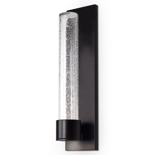 Copenhagen Small LED Outdoor Wall Sconce - Black Finish