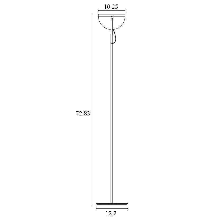 Copernica P190 LED Floor Lamp - Diagram