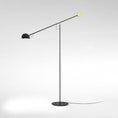 Load image into Gallery viewer, Copernica P LED Floor Lamp - Graphite/Black/Gold Finish
