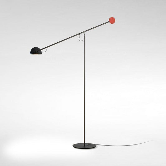 Copernica P LED Floor Lamp - Graphite/Black/Red Finish