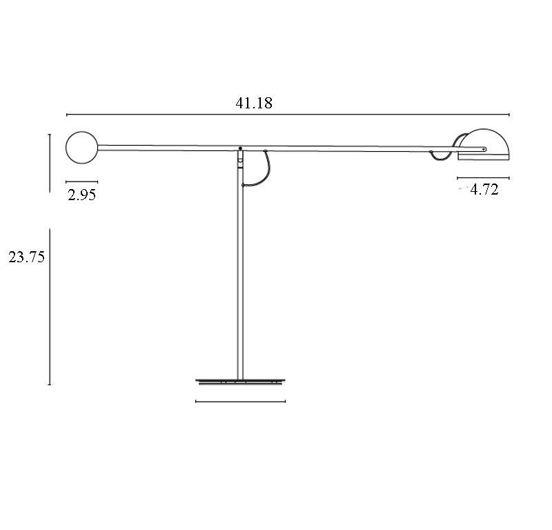 Copernica M LED Table Lamp - Diagram