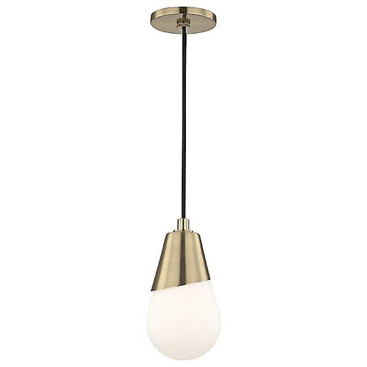 Cora Pendant Light - Aged Brass Finish