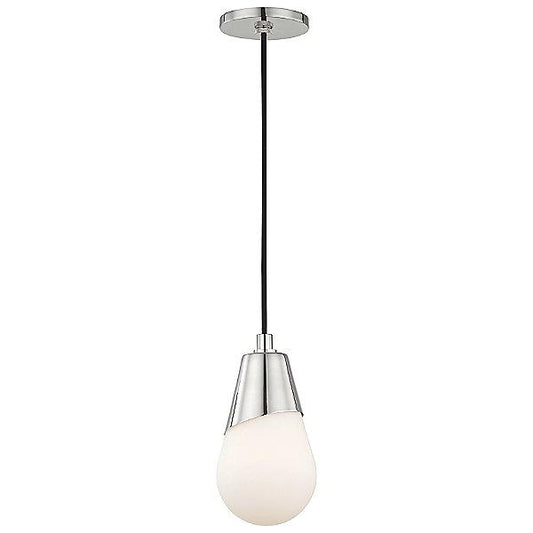 Cora Pendant Light - Polished Nickel Finish