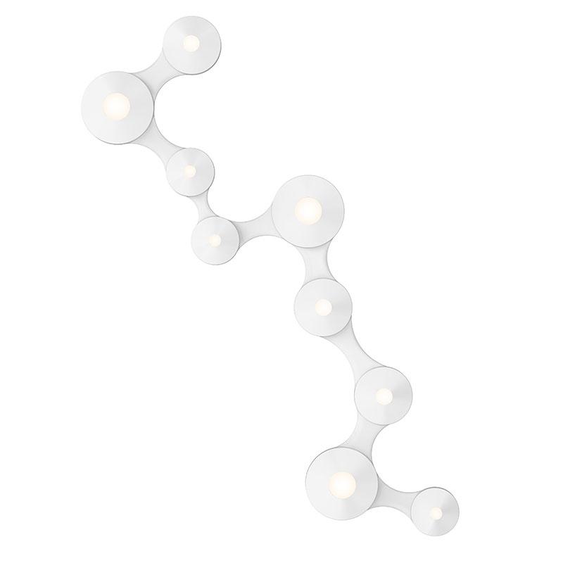 Coral Surface 3 Luminaire LED Flushmount - Satin White Finish