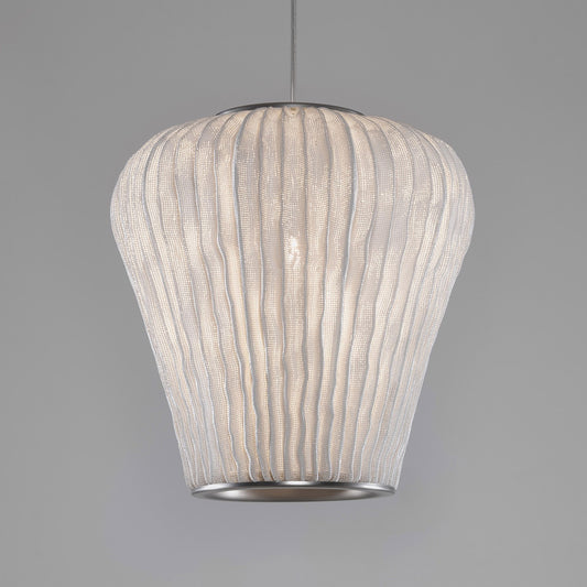 Coral Cay Pendant - White Finish