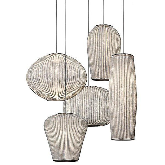 Coral Multi-Light Pendant - White Finish