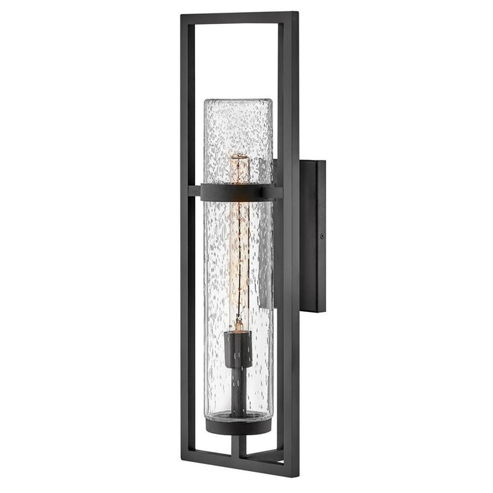 Cordillera Large Outdoor Wall Sconce - Black Finish