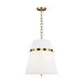 Load image into Gallery viewer, Cordtlandt Large Pendant - Burnished Brass Finish
