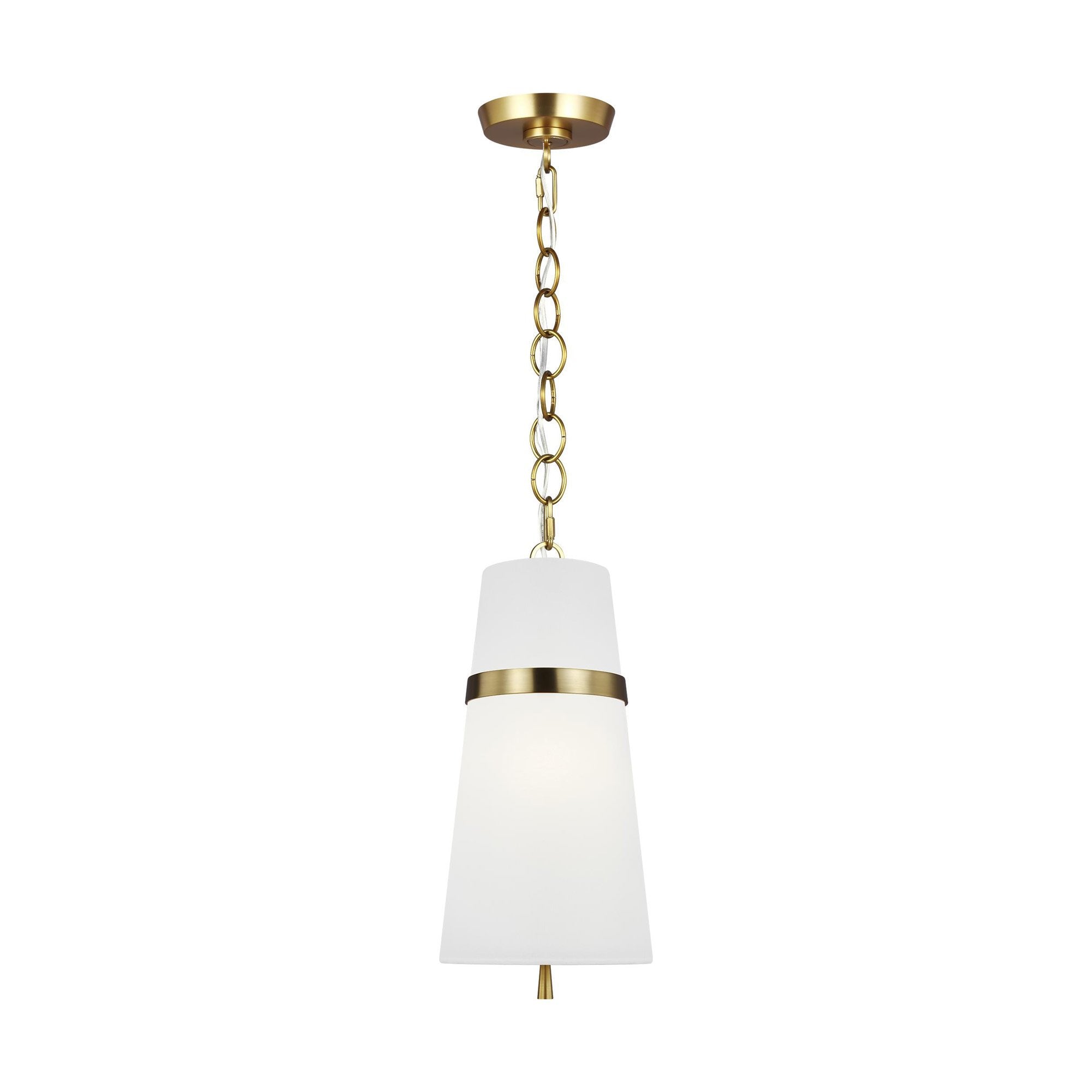 Cordtlandt Small Pendant - Burnished Brass Finish