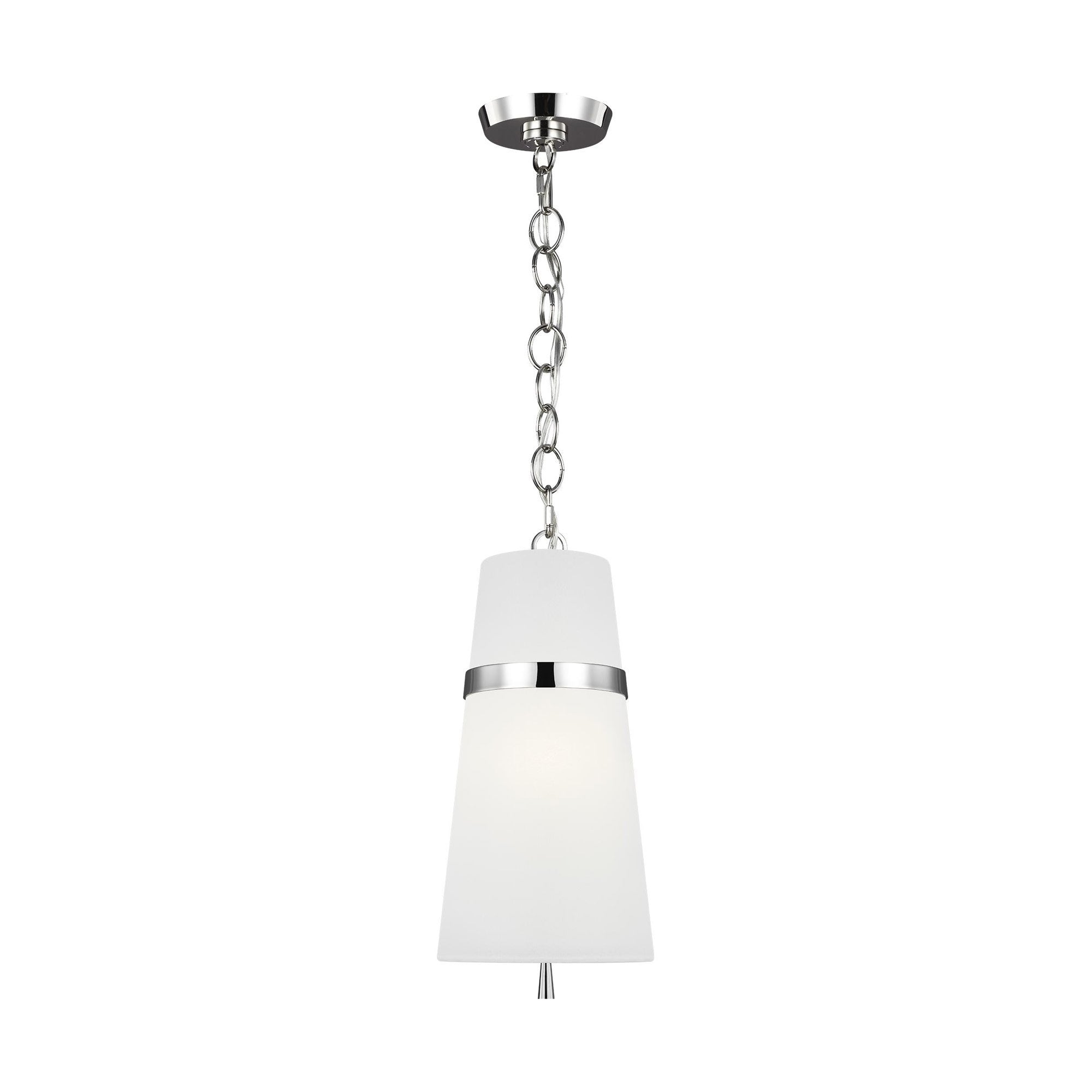 Cordtlandt Small Pendant - Polished Nickel Finish