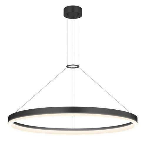 Corona 32" LED Pendant - Satin Black