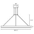 Load image into Gallery viewer, Corona 32" LED Pendant - Diagram
