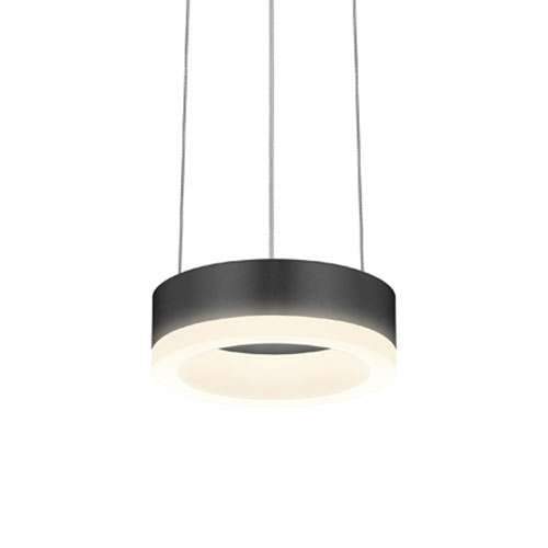 Corona 6" LED Pendant - Satin Black