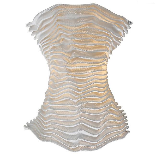 Cors Wall Sconce - White Finish