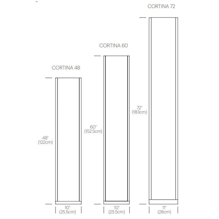 Cortina Floor Lamp - Diagram