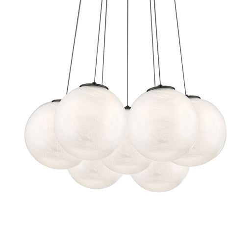 Cosmic LED 7-Light Pendant - Black Finish