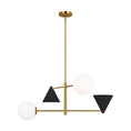 Load image into Gallery viewer, Cosmo Large Chandelier - Midnight Black
