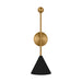 Cosmo 22" Wall Sconce - Midnight Black