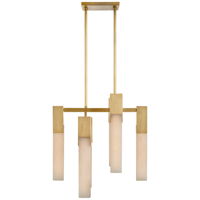 Covet Small Chandelier - Antique Burnished Brass